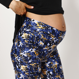 Calza Maternal Azul Manchas