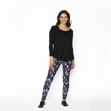 Calza Maternal Azul Manchas