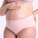 Calzón Postparto Algodón Palo rosa