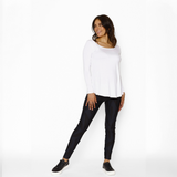 Calza Maternal Cebra Negro