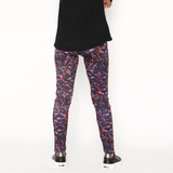 Calza Maternal Hojas Coral