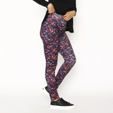 Calza Maternal Hojas Coral