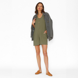 Enterito Lactancia Corto Ana Verde Militar