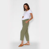 Pantalón Maternal Ana Verde Militar