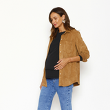 Polera Lactancia Doble Manga Larga Negro