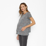 Polera Lactancia Doble Chita Verde