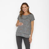 Polera Lactancia Doble Chita Verde