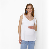 Polera Lactancia Pia Blanco