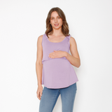 Polera Lactancia Vuelo Lila