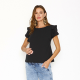 Polera Lactancia Gabriela Negro