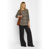 Polerón Lactancia Lucía Leopardo Chico Beige