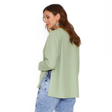 Polerón Lactancia Sara Verde