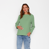 Polerón Lactancia Sara Verde