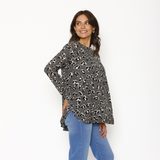 Polerón Lactancia Lucía Leo Grande Gris 22