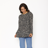 Polerón Lactancia Lucía Leo Grande Gris 22