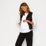 Polera Lactancia Doble Manga Larga Blanco