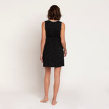 Camisa de Dormir Lactancia Peto Negro Estrellas