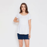 Falda maternal Corta Jeans