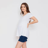 Falda maternal Corta Jeans