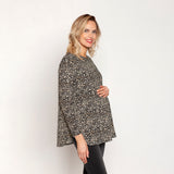 Polerón Lactancia Lucía Leopardo Chico Beige