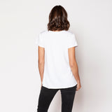 Polera Lactancia Capas Blanca