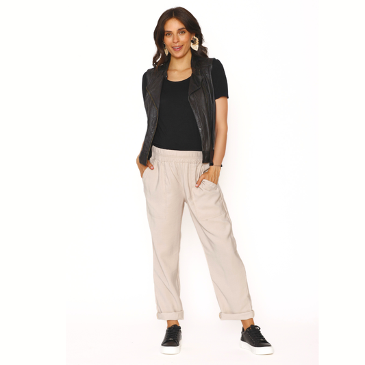 Pantalón Maternal Beige