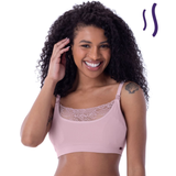 Sostén de lactancia Absorbente Rosa Palo