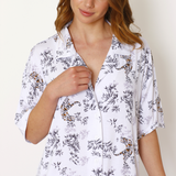 Camisa de Dormir Maternal Botones Tigre