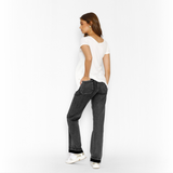 Jeans Maternal Cargo Negro
