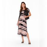 Vestido Maternal Elena Rodillo Beige