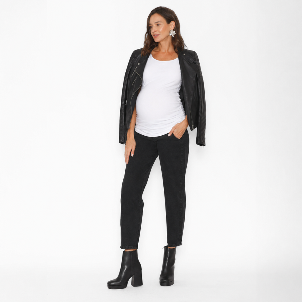 Jeans Maternal Julia Negro