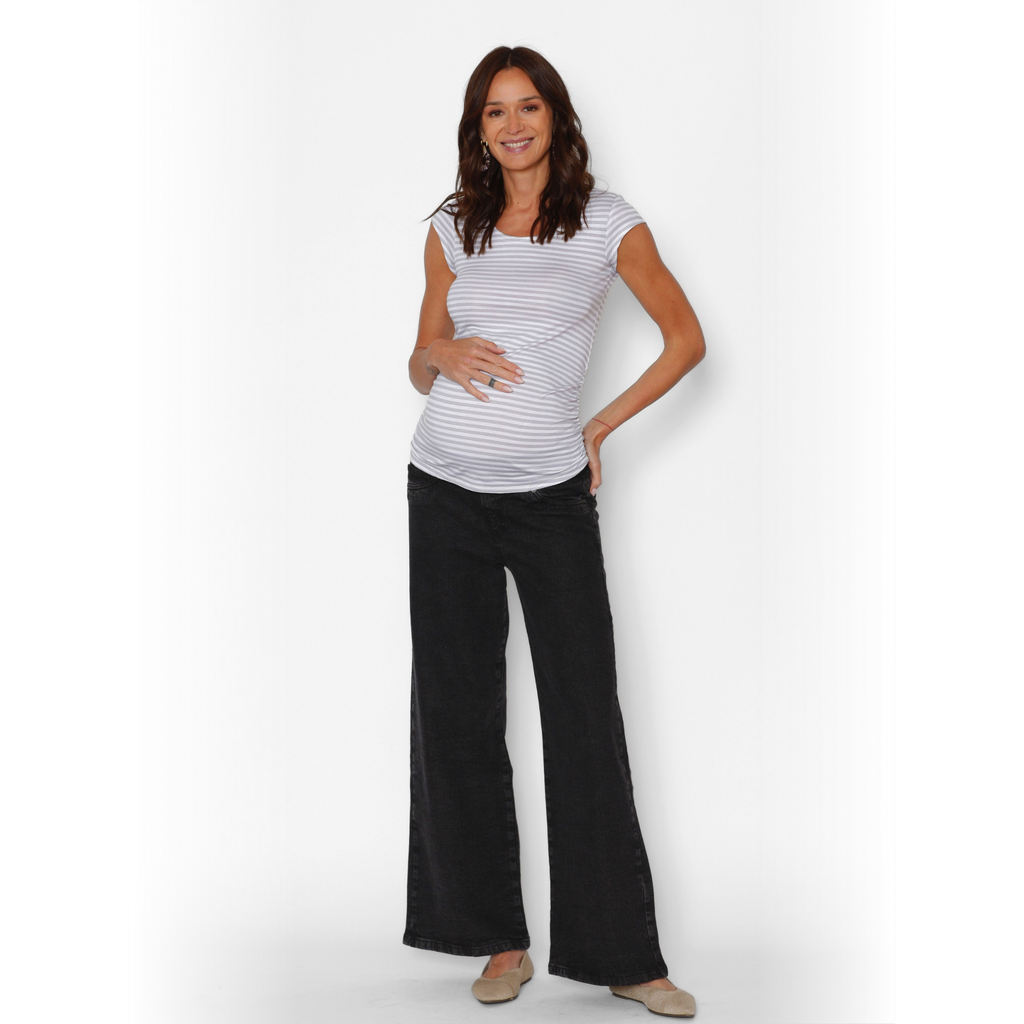 Jeans Maternal Bruna Negro
