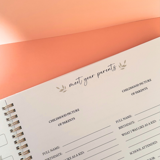 Libro de Recuerdos Bebé Anillado Bosque Encantado