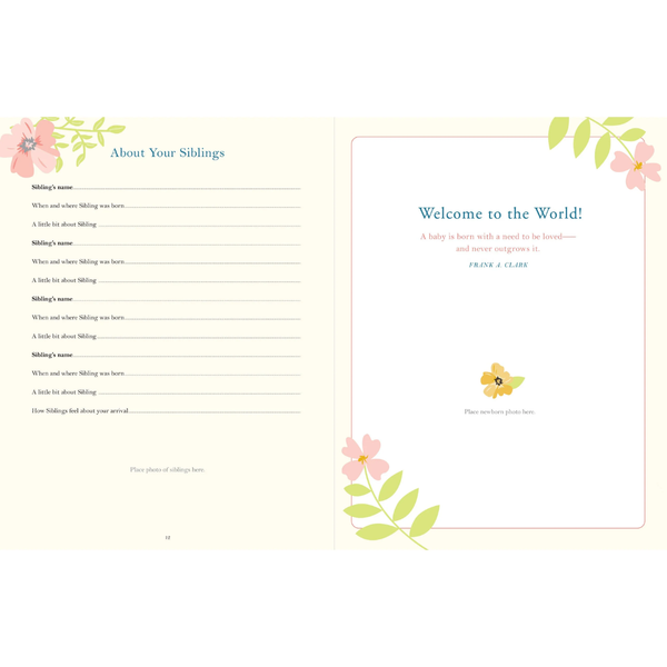 Libro de Recuerdos de Bebé