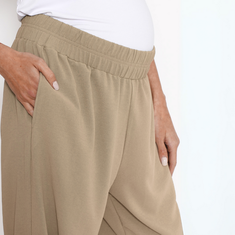 Pantalón Maternal Ana Beige