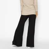 Pantalón Maternal Ancho Lanilla Negro