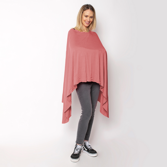 Pañuelo Lactancia Rosa Viejo