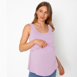 Polera Lactancia Vuelo Lila