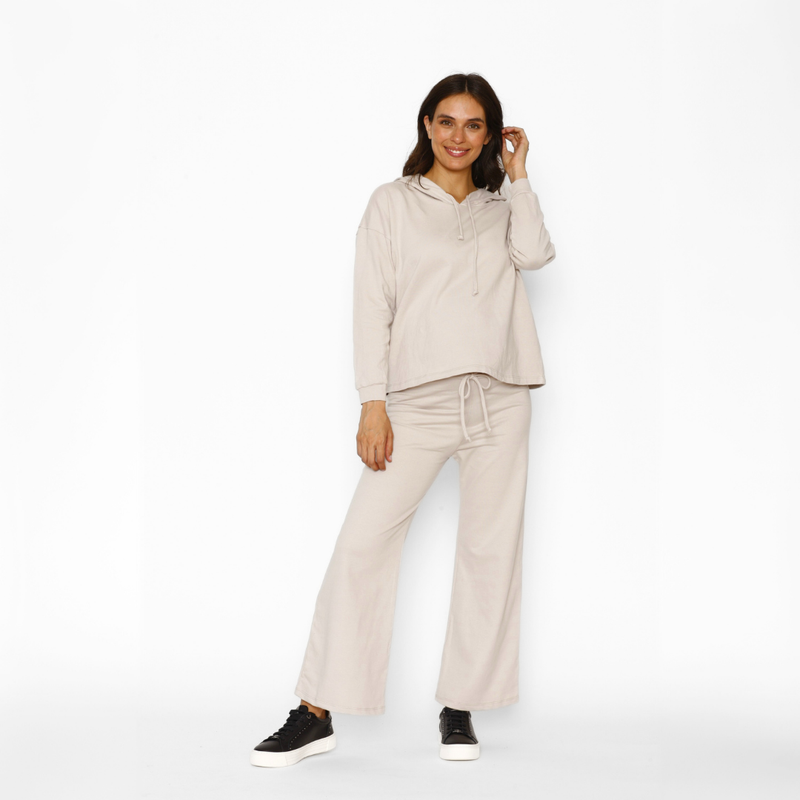 Conjunto Buzo Maternal Beige