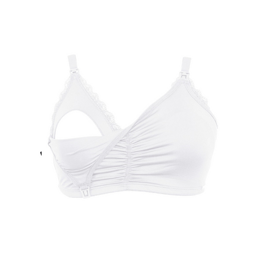 Sostén lactancia recogido Blanco 2Rios