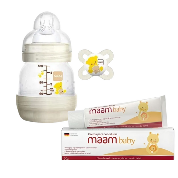 REGALO 🎁 Mamadera MAM + Crema para coceduras MAAM