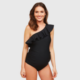 Traje de Baño Maternal Vuelo Negro