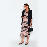 Vestido Maternal Elena Rodillo Beige