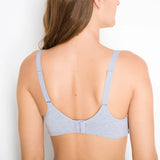 Sostén Control Maternal Algodón y Lycra Gris