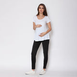 Jeans maternal Loreto Tajalí Negro