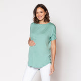 Polera Maternal Larga Menta